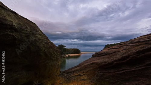 Wattamolla Timelapse Royal National Park photo