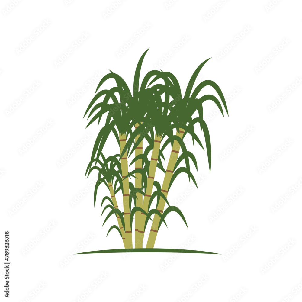 Sugarcane logo vector template symbol design Sugarcane logo vector template symbol design