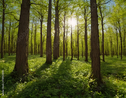 footpath in the woods