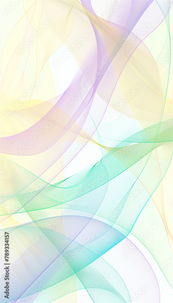 Elegant Abstract Pastel Waves for Modern Designs, phone background Elegant Abstract Pastel Waves for Modern Designs, phone background