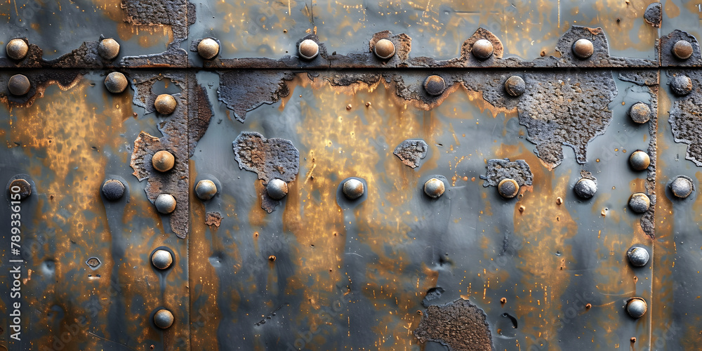 Industrial metal textures with rivets and steel plates for a tough, rugged look suitable for hardware or machinery products Industrial metal textures with rivets and steel plates for a tough, rugged look suitable for hardware or machinery products