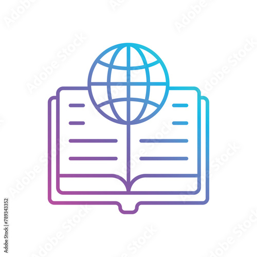 Encyclopedia vector icon