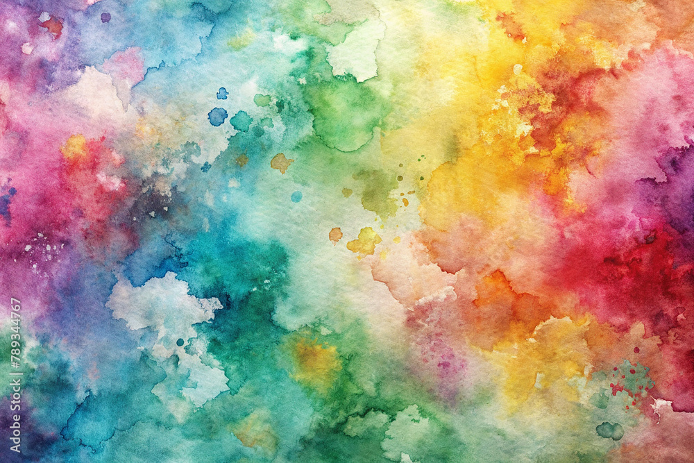 Grunge Watercolor Wash Texture: A texture created with watercolor washes, featuring uneven and organic patterns, ideal for adding artistic and abstract elements to designs.
