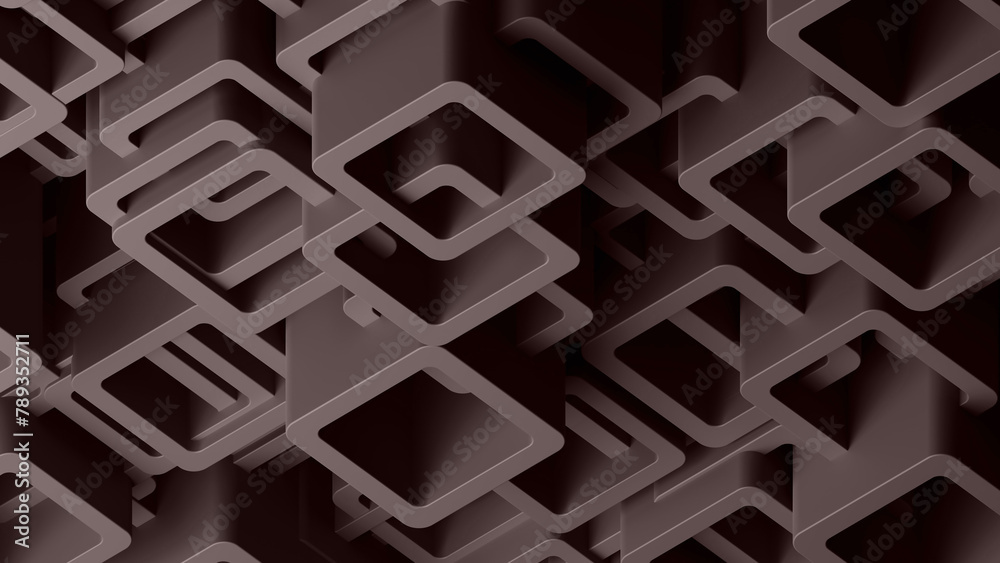 Fototapeta premium Clay Pink Abstract Fog Background Design