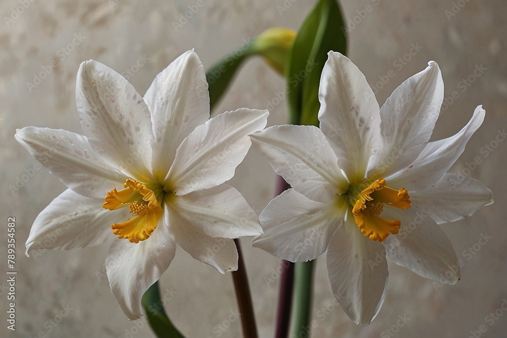 delicate flowers, AI generated delicate flowers, AI generated