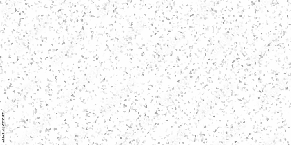 Terrazzo flooring consists of chips of marble texture. quartz surface white for bathroom or kitchen countertop. white paper texture background. rock stone marble backdrop textured illustration.