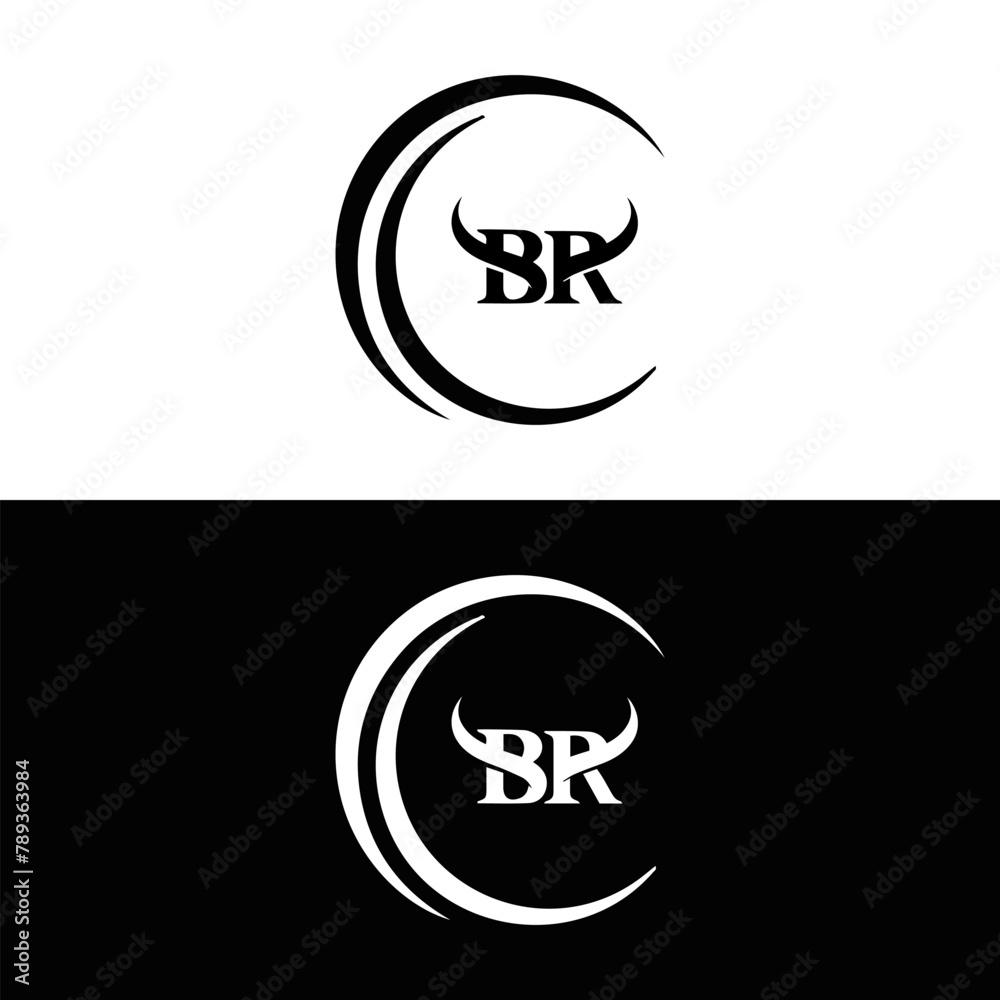 BR logo. B R design. White BR letter. BR B R letter logo design. Initial letter BR linked circle uppercase monogram logo. BR logo. B R design. White BR letter. BR B R letter logo design. Initial letter BR linked circle uppercase monogram logo.