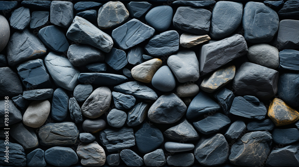 Small dark stone texture for background, pattern of gravel stone wall texture or stone background сreated with Generative Ai Small dark stone texture for background, pattern of gravel stone wall texture or stone background сreated with Generative Ai
