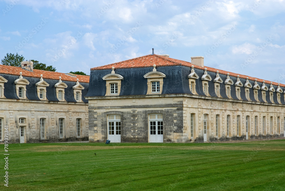 Les jardins, corderie Royale, Rochefort, 17, Charente Maritime, France