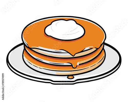 pancake---hand-drawn-emgraving---simple-color (4).eps