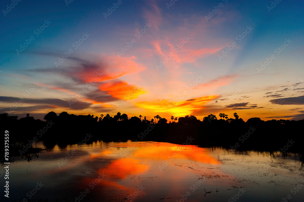 Blaze of Glory: A Majestic Sunset