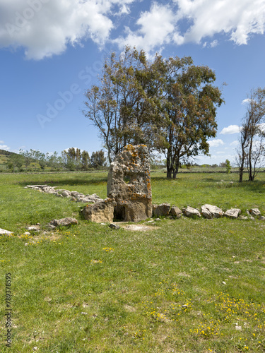 Tomb of the Giants of Su Cuaddu 'e Nixias Lunamatrona in central Sardinia