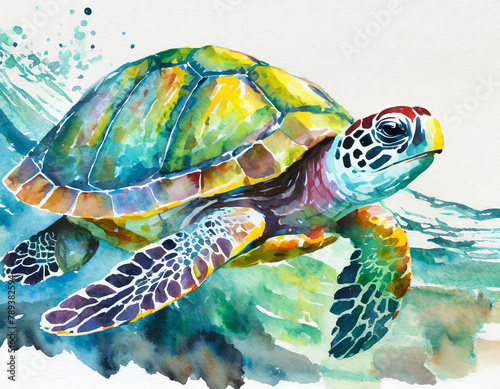 turtle illustration photo
