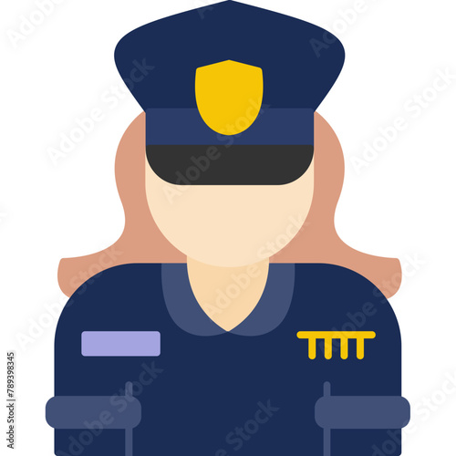 Policewoman Icon