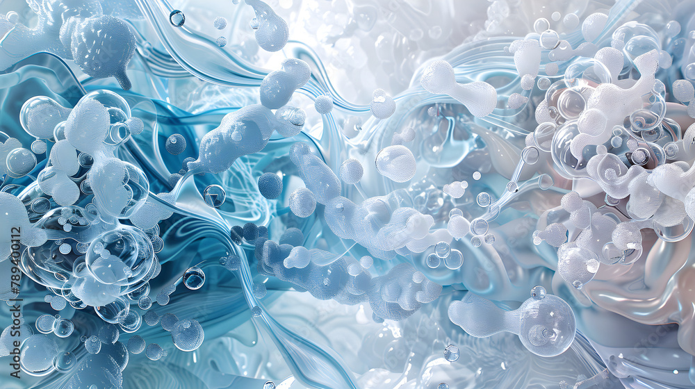 Transformation of States: An Illustration of Solid, Liquid, and Gas ...