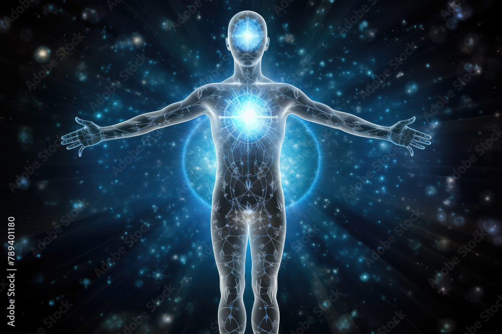 Human Energy Field and Cosmic Connection Concept