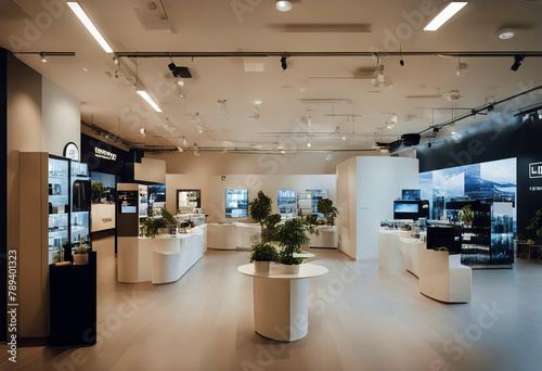 Area Exhibition architecture display gallery museum facility art fair interior picture artwork regard culture kind collection modern three-dimensional reception antechamber