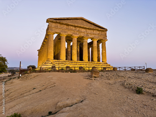 Temple of Condordia At Agrigento