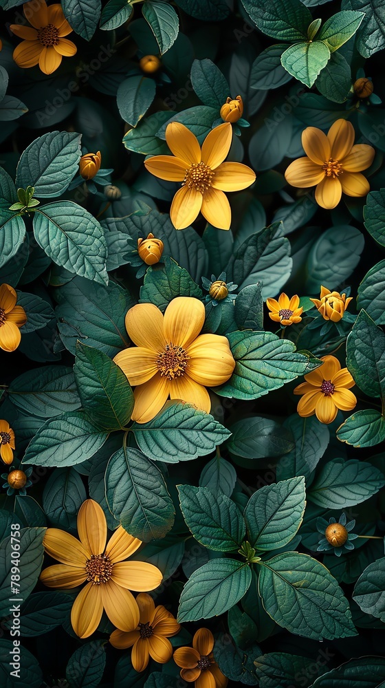 yellow and green flowers yellow and green flowers