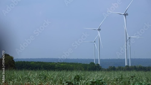 Video of Asia's largest wind farm in 4K format