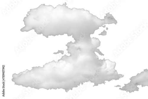 Clouds Stock Image In White Background PNG, cut out