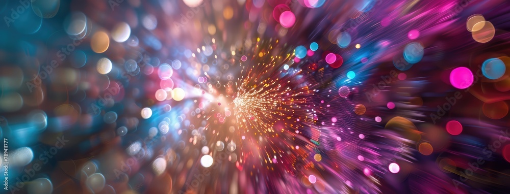 Vibrant Colorful Light Burst Abstract Background Vibrant Colorful Light Burst Abstract Background