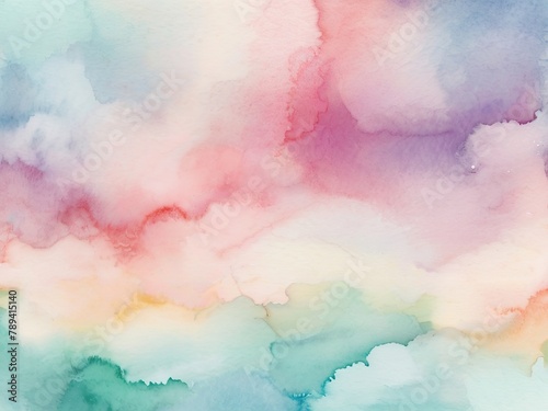 Abstract watercolor background. Hand-drawn illustration for your design.