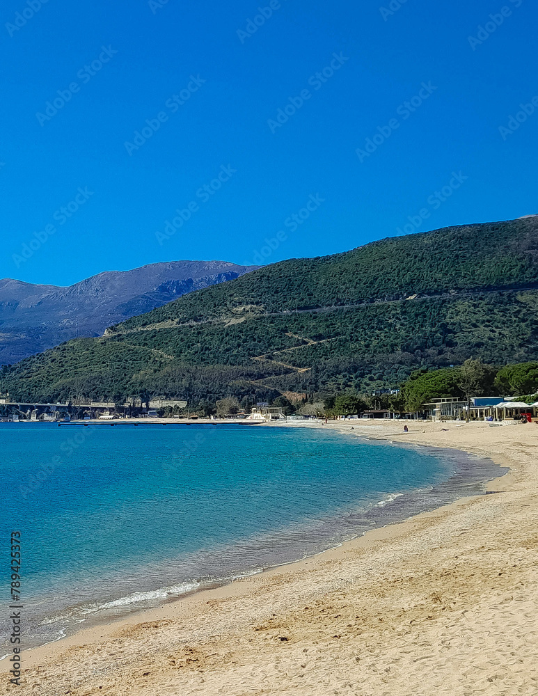 Montenegrin coast in Budva.