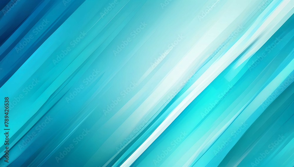 Beautiful original wide format abstract background image in blue and teal tones for design or creative work.