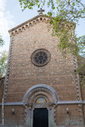 Barcelona, Spain: Parròquia de Sant Joan de Gràcia, Plaça de la Virreina