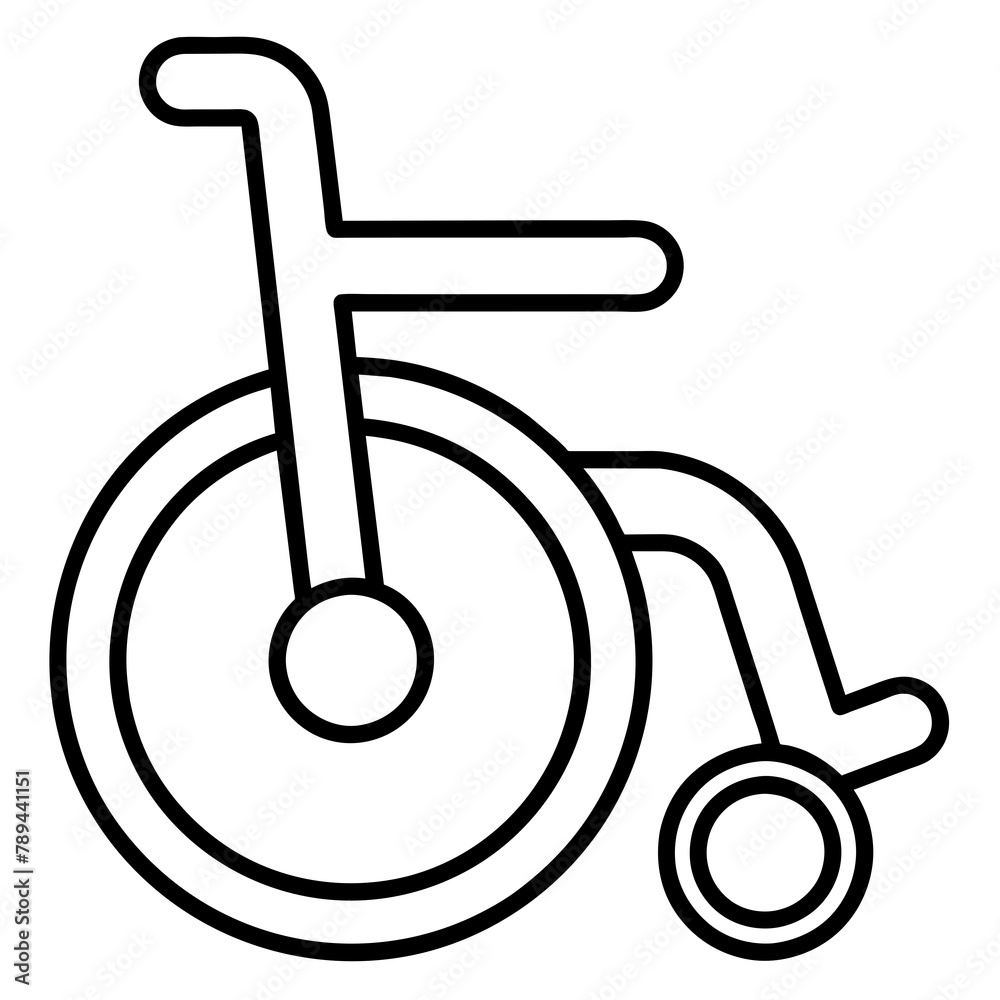 Handicap Icon in trendy flat style isolated on grey background. Accessibility symbol for your web site design, logo, app, UI. Vector illustration Handicap Icon in trendy flat style isolated on grey background. Accessibility symbol for your web site design, logo, app, UI. Vector illustration