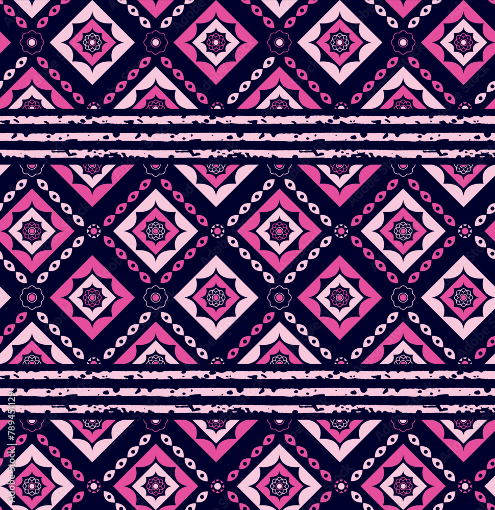 Geometric pattern ethnic,aztec,boho design on background
