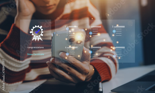 Online digital audit survey form, assessment test survey on technology internet website, answer test questions, study take an assessment for certificate. Questionnaire, evaluation, Fill out the form.