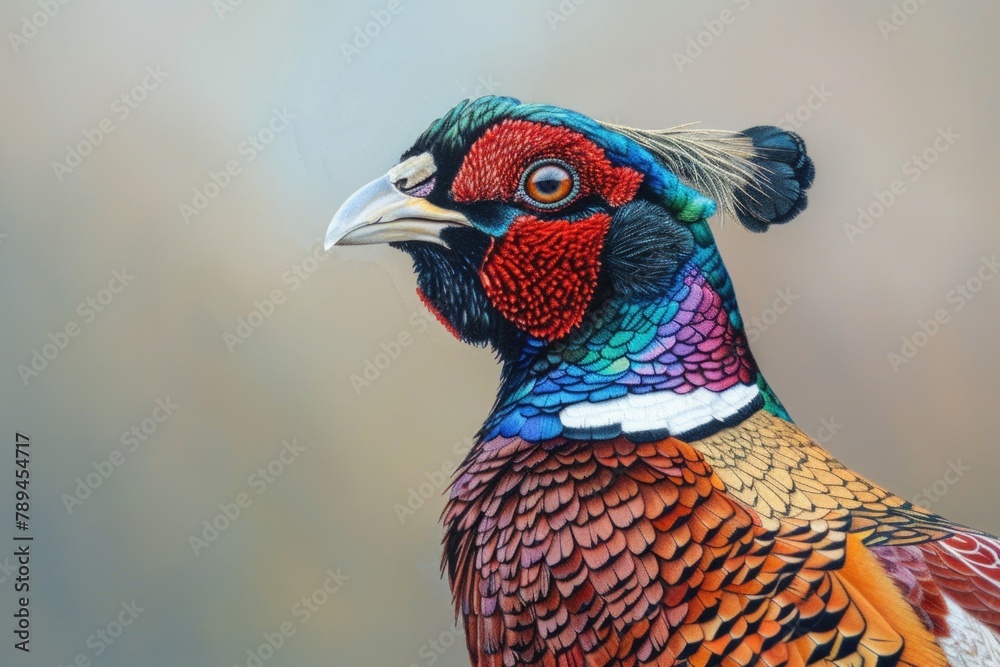 A vibrant bird captured up close. Perfect for nature enthusiasts