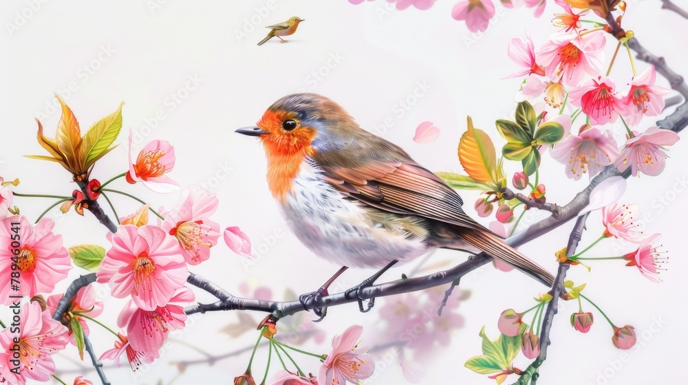 A bird perched on a tree branch, suitable for nature themes