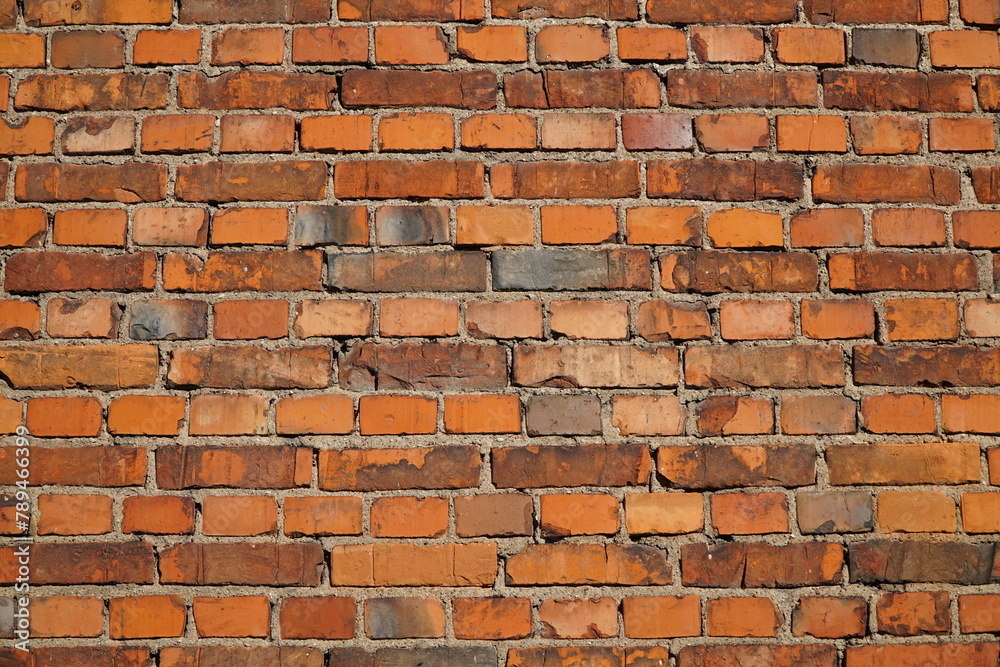Obraz premium red brick wall