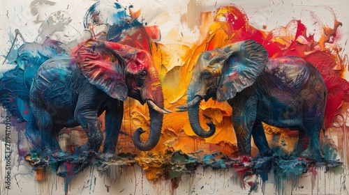 The Great Migration, Follow the journey of a family of endangered animals as they navigate changing habitats and human encroachment in their quest for survival. Generated AI.