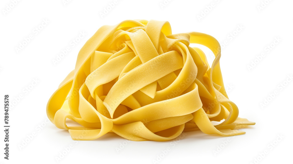 Savory Italian cuisine isolated against a stark white background Savory Italian cuisine isolated against a stark white background