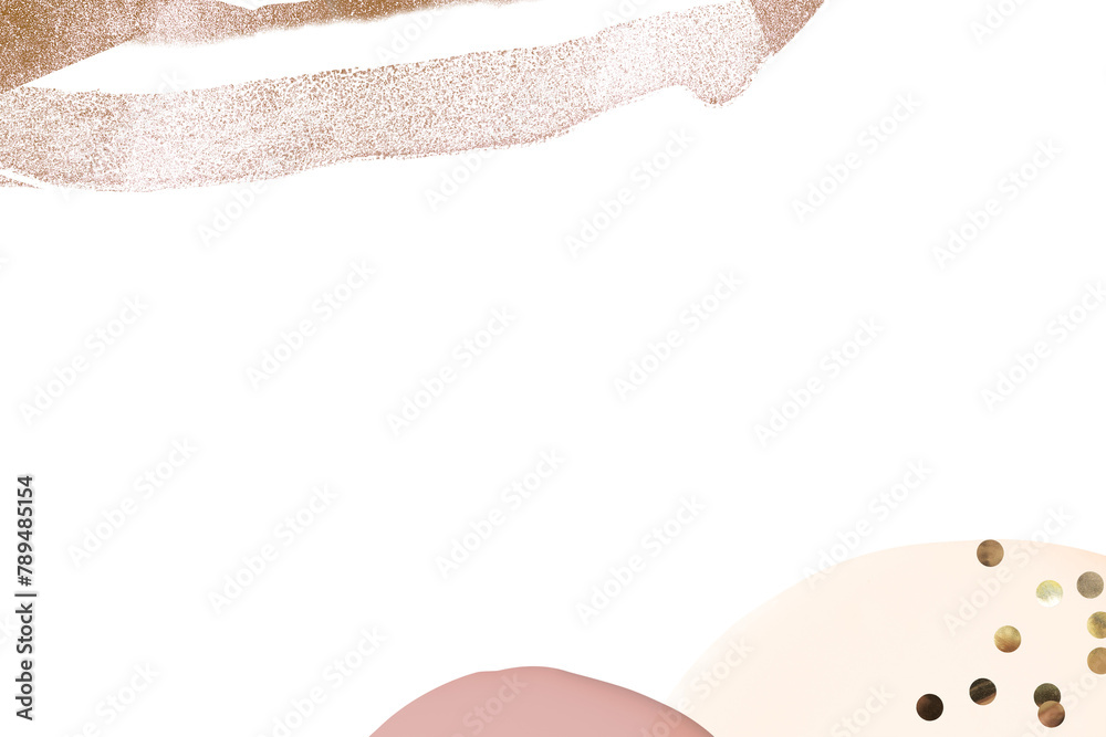 Fototapeta premium Abstract dull pink png with glitter