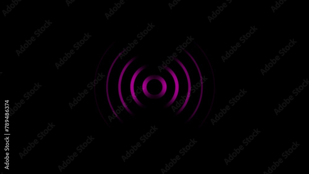 Radio waves background animation and Expanding arc waves motion graphics . Radio waves background animation and Expanding arc waves motion graphics .