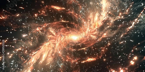 Obraz na płótnie Star galaxy space space abstraction background w salonie