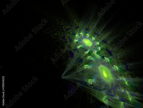 Imaginatory fractal abstract background Image