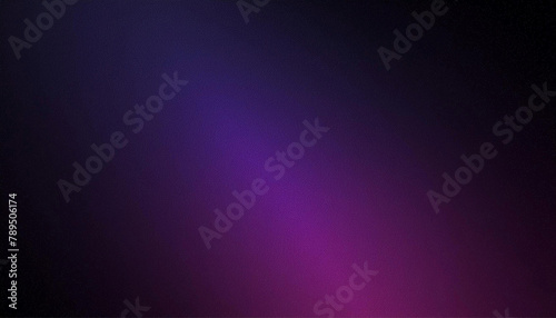 dark blue purple gray, rough abstract background, spray texture gradient, shining bright light and glow, grainy noise, empty space