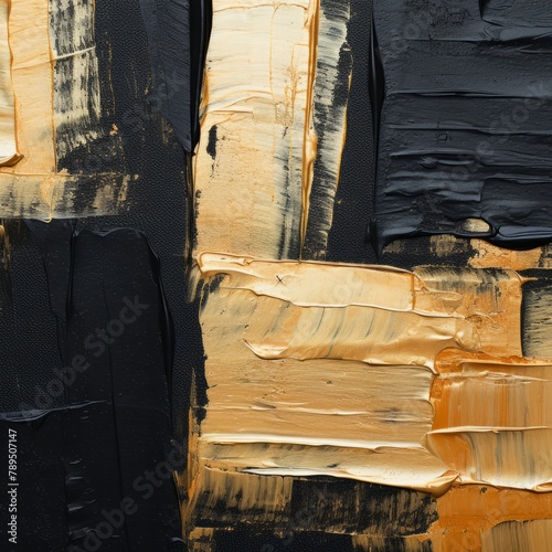 Abstract artistic background. Golden texture. Freehand oil painting. Oil on canvas. Brushstrokes of paint. modern Art. Prints, wallpapers, posters, cards, murals, rugs, hangings, prints © May