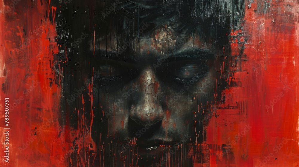 The Silent Performance, an actor communicates a complex range of emotions and experiences through subtle gestures, facial expressions, and body language, Generated AI The Silent Performance, an actor communicates a complex range of emotions and experiences through subtle gestures, facial expressions, and body language, Generated AI