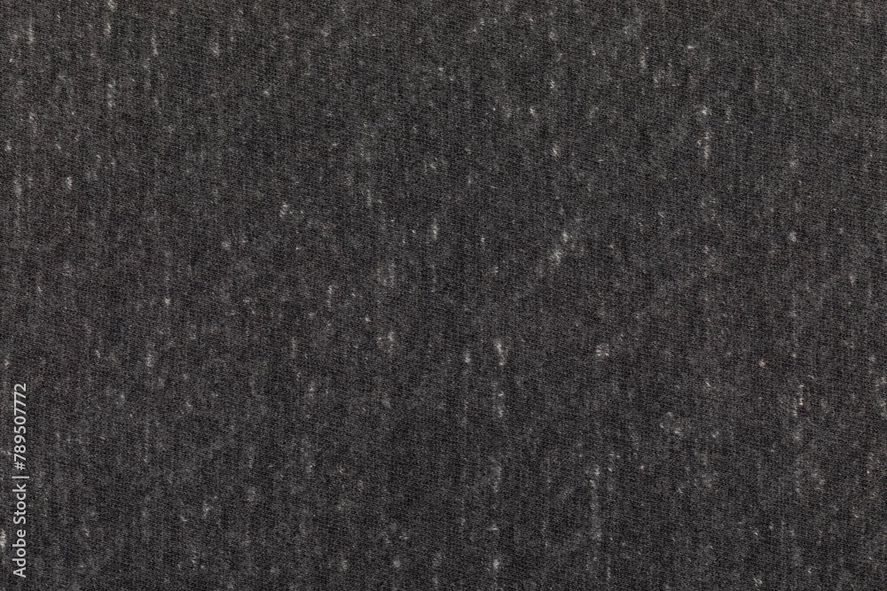 Fototapeta premium Textured heather grey organic cotton material