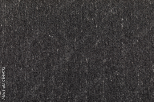 Textured heather grey organic cotton material