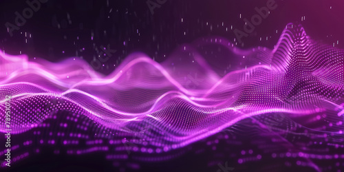 Abstract purple digital background. Minimalistic backing for presentation, website or banner. Illustration of abstract wallpaper backdrop.
