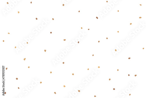 Sparkling gold polka dots png transparent background festive wallpaper photo