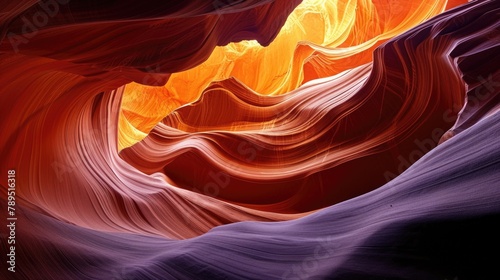 Majestic Antelope Canyon: Illuminated Red Sandstone Waves